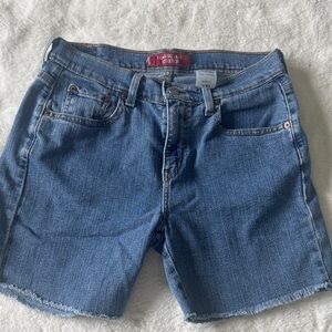 Levi's Women's Blue Jean Shorts